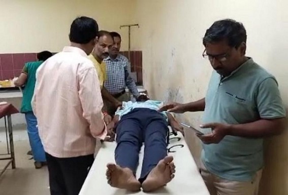 Over Property issue, a land owner was beaten up brutally in Melarmath area, Agartala Over Property issue, a land owner was beaten up brutally in Melarmath area, Agartala